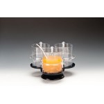 Zcp 113 Döner Polycarbonat Sosluk Reçellik Standı / 2.1 Litre 36 x 36 x h: 27 cm