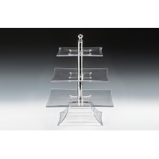 Zcp 632 - 1 Polycarbonat Teşhir Standı h: 39 cm (20x25x30 cm)