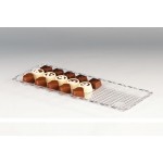 Zcp 223 / 1 Polycarbonat çikolata Teşhir Tepsi 10 x 30 cm
