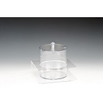Zcp 091 Polycarbonat Sosluk Reçellik Standı / 2.1 Litre 21 x 21 x h: 18 cm