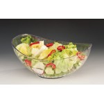 Zcp 301 - 1 Polycarbonat Teşhir Kase 33 x 22,5 x h: 13 cm