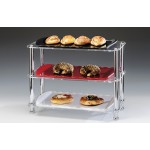 Zcp 573 Melamin Tepsili Teşhir Standı 26 x 49 x h: 39 cm
