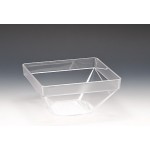 Zcp 559 Akrilik Kapaklı Polycarbonat  Kavanoz 20x20 cm