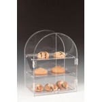 Zcp 366 Polycarbonat Tepsili Teşhir Standı 34,5 x 24 x h: 45,5 cm