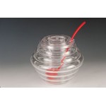 Zcp 410 Polycarbonat Hazneli Akrilik Sosluk / ufo 22 x h: 15 cm
