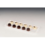 Zcp 223 (b) Polycarbonat çikolata Teşhir Tepsi 10 x 30 cm
