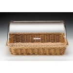 Zcp 663 Polycarbonat Rolltop Kapaklı Sepet 55 x 35 h: 10 cm
