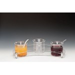 Zcp 209 Polycarbonat Sosluk Reçellik Standı / 1.5 Litre 37 x 60 x h: 15 cm