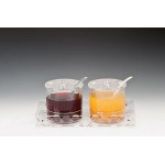 Zcp 198 Polycarbonat Sosluk Reçellik Standı / 1.5 Litre 37,5 x 19,5 x h: 15 cm