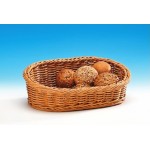 b - ot 5224 - 22b Eğimli Oval Plastik Sepet 30 x 45 x h: 14 - h: 8 cm