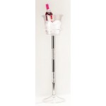 Zcp 344 Akrilik şişe Kova Standı h: 75 cm