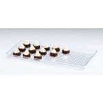 Zcp 461 Polycarbonat çikolata Teşhir Tepsi 15 x 30 cm