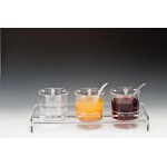 Zcp 200 Polycarbonat Sosluk Reçellik Standı / 1.5 Litre 19,5 x 57 x h: 19 cm