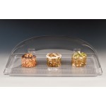 Zcp 166 Polycarbonat Tepsili Muhafaza Kabı / gn 1/1 35,5 x 55,5 x h: 21 cm