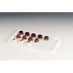 Zcp 224 (b) Polycarbonat çikolata Teşhir Tepsi 15 x 30 cm