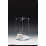 Zcp 569 Akrilik Döner Bardaklık Standı 24x24xh:35 cm