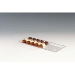 Zcp 223 Polycarbonat çikolata Teşhir Tepsi 10 x 30 cm