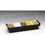 Zcp 305 - s Polycarbonat Kapaklı bar Konteyner  50 x 16 x h: 9,5 cm