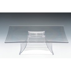 Zcp 629 - 1 Polycarbonat Teşhir Standı 35 x 35 h: 10,5 cm
