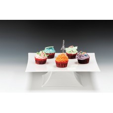 Zcp 627 - 2 Polycarbonat Teşhir Standı 25 x 25 cm h: 7 cm