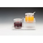 Zcp 196 Polycarbonat Sosluk Reçellik Standı / 1.5 Litre 40 x 22,5 x h: 25 cm