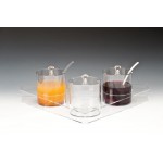 Zcp 123 Polycarbonat Sosluk Reçellik Standı / 2.1 Litre 65 x 41 x h: 15 cm